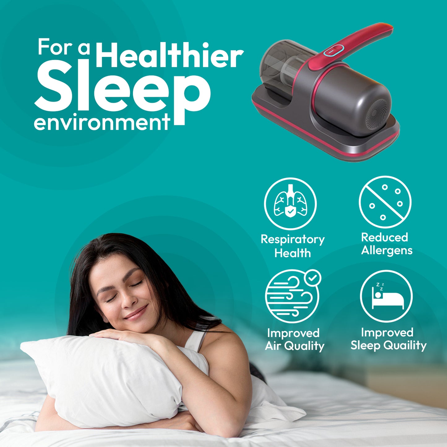 CleanSleep Pro™-Sanitizing Vacuum Cleaner