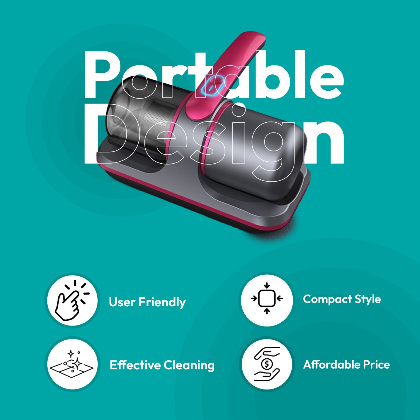 CleanSleep Pro™-Sanitizing Vacuum Cleaner