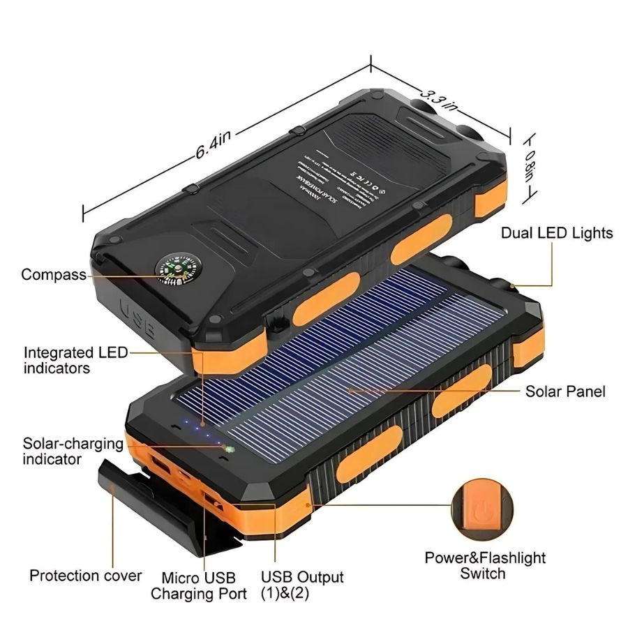 Lunemu Solar Power Bank